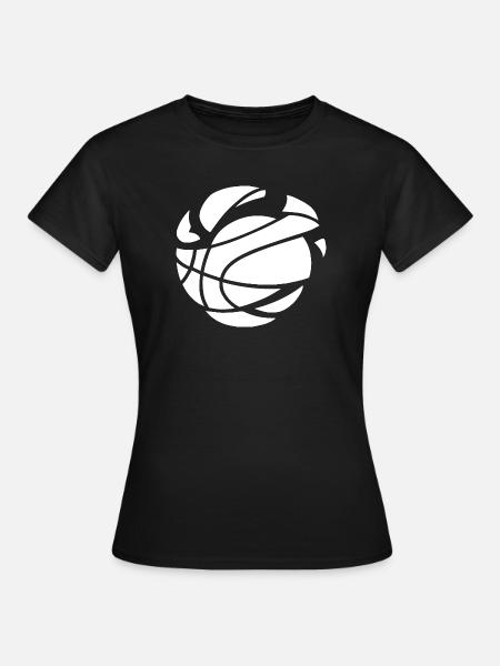 Ball Rhythm Abstract - Frauen T-Shirt - Schwarz