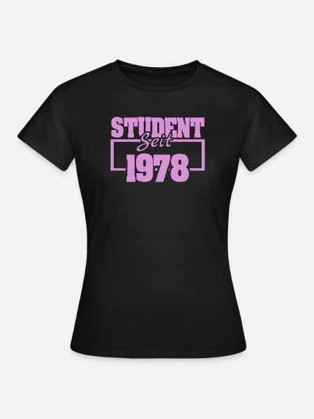 1978 1978 - Frauen T-Shirt - Schwarz