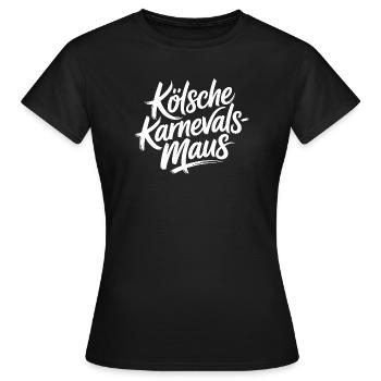 Cologne Carnaval Mouse Cologne Carnaval Cologne Mouse - T-shirt Femme - noir - Devant - AI Model Female 172 dark (172cm)