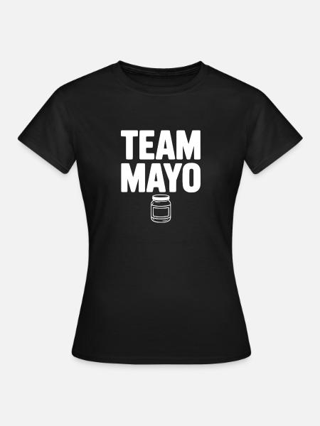 Team Mayo - Frauen T-Shirt - Schwarz