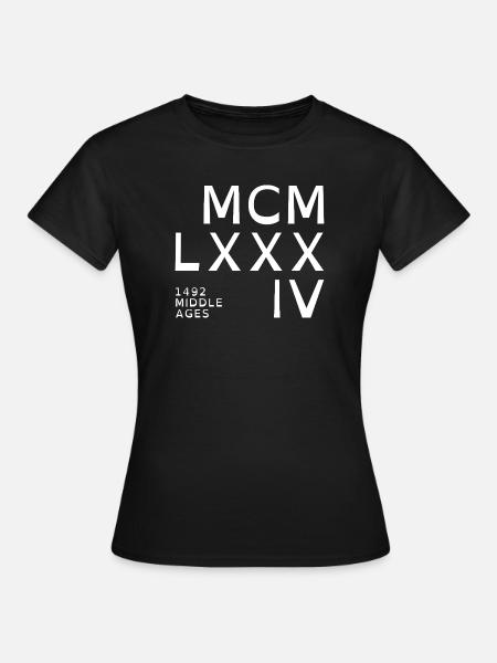 1984_COMPANY_white - T-shirt Femme - noir