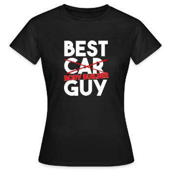 Bester Karosseriebauer, lustiger Handwerker-Slogan - Frauen T-Shirt - Schwarz - Vorne - AI Model Female 172 dark (172cm)