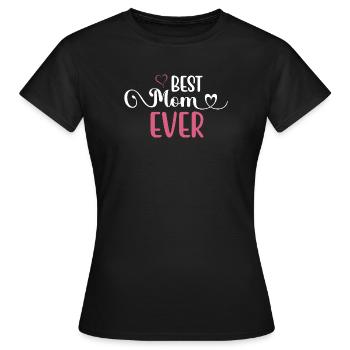 Die beste Mutter aller Zeiten - Frauen T-Shirt - Schwarz - Vorne - AI Model Female 172 dark (172cm)