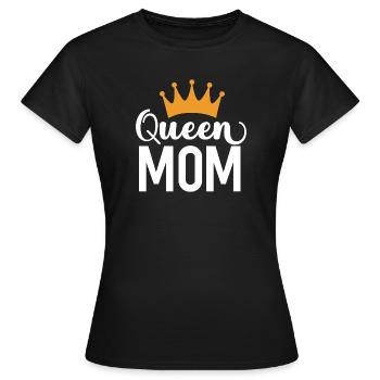 Die Mutter der Königin - Frauen T-Shirt - Schwarz - Vorne - AI Model Female 172 dark (172cm)