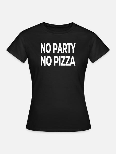 Party - Frauen T-Shirt - Schwarz