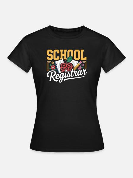 Schulsekretärin Organisation Und Wertschätzung - Frauen T-Shirt - Schwarz