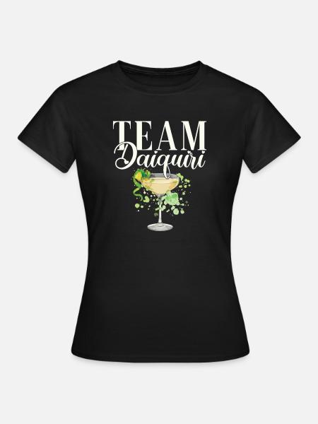 Junggesellinnenabschied Cocktail Team Daiquiri - Frauen T-Shirt - Schwarz