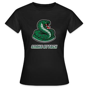 Snake Workout - T-shirt Femme - noir - Devant - AI Model Female 172 dark (172cm)
