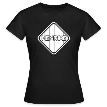 Avant, en cadeau - T-shirt Femme - noir - Devant - AI Model Female 172 dark (172cm)