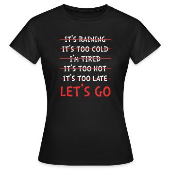 Workaholic Sprüche - Frauen T-Shirt - Schwarz - Vorne - AI Model Female 172 dark (172cm)