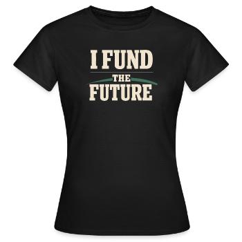 Angel Investor Venture Capital Startup-investor - Frauen T-Shirt - Schwarz - Vorne - AI Model Female 172 dark (172cm)