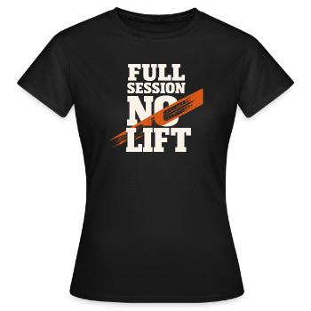Autocross de piste de la Journée de la Piste Poussière de Frein HPDE - T-shirt Femme - noir - Devant - AI Model Female 172 dark (172cm)