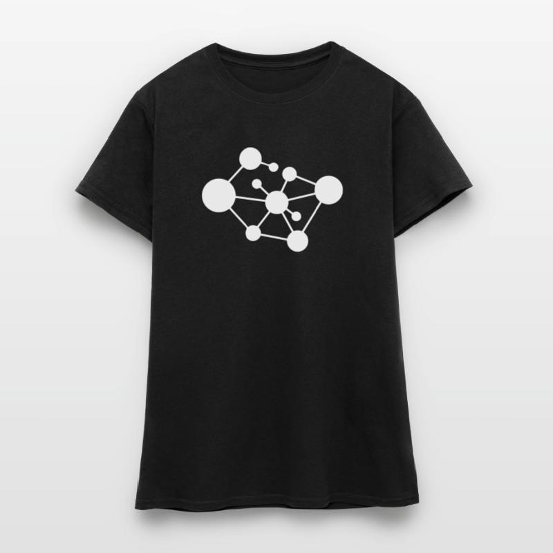 Molecule Network Connection Women's T-Shirt