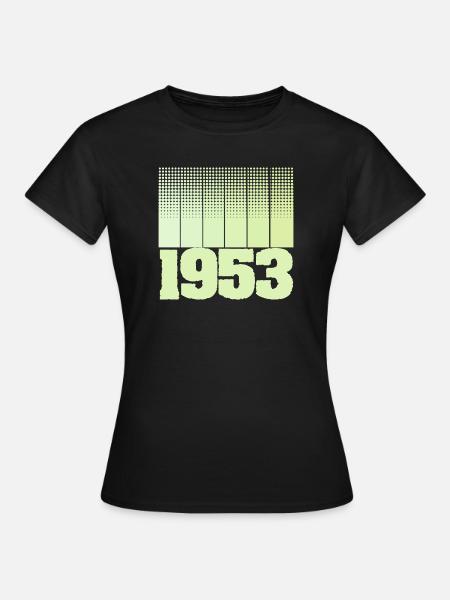 1953 - Frauen T-Shirt - Schwarz