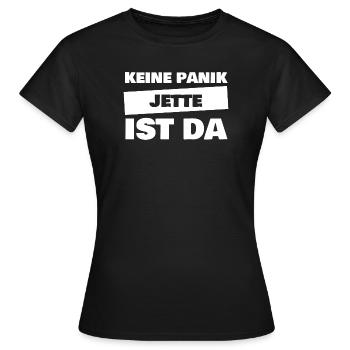 Nom Jette - T-shirt Femme - noir - Devant - AI Model Female 172 dark (172cm)