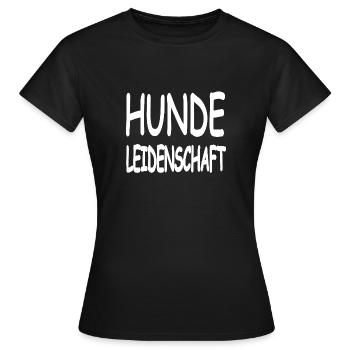 canine - Women's T-Shirt - black - Front - AI Model Female 172 dark (172cm)