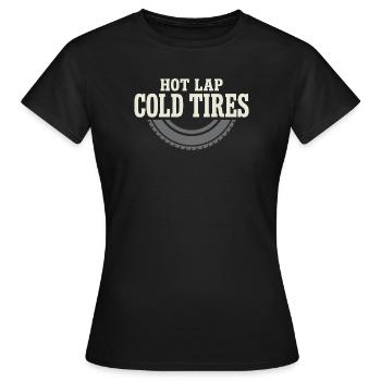 Autocross de piste de la Journée de la Piste Poussière de Frein HPDE - T-shirt Femme - noir - Devant - AI Model Female 172 dark (172cm)