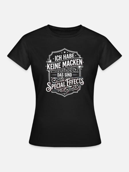 Keine Macken, Special Effects - Frauen T-Shirt - Schwarz