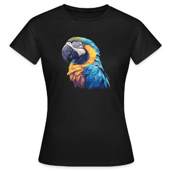 Aras Ara - Frauen T-Shirt - Schwarz - Vorne - AI Model Female 172 dark (172cm)