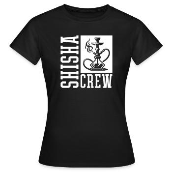 Équipe Shisha - T-shirt Femme - noir - Devant - AI Model Female 172 dark (172cm)
