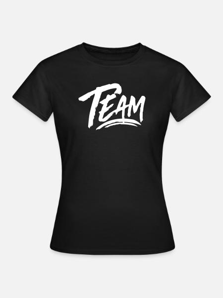 Team - Frauen T-Shirt - Schwarz