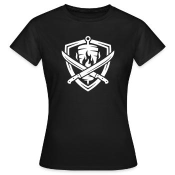 Döner Spieß Kebab - Frauen T-Shirt - Schwarz - Vorne - AI Model Female 172 dark (172cm)