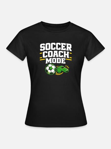 Fußballtraining Jugend-sport-trainer - Frauen T-Shirt - Schwarz