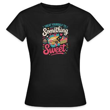 Conception de la boîte à récompenses - T-shirt Femme - noir - Devant - AI Model Female 172 dark (172cm)