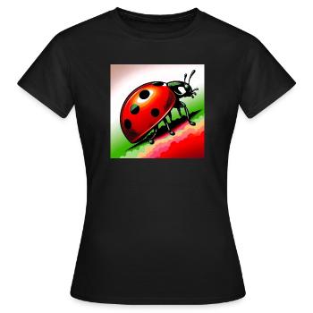 ladybird - Women's T-Shirt - black - Front - AI Model Female 172 dark (172cm)