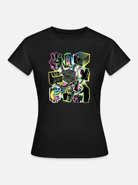 Pyrotechniker Pyro - Frauen T-Shirt - Schwarz