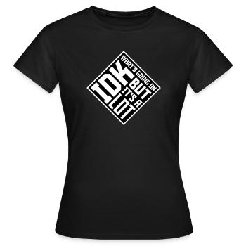 Je ne sais pas ce qui se passe mais c’est vraiment dépassé - T-shirt Femme - noir - Devant - AI Model Female 172 dark (172cm)