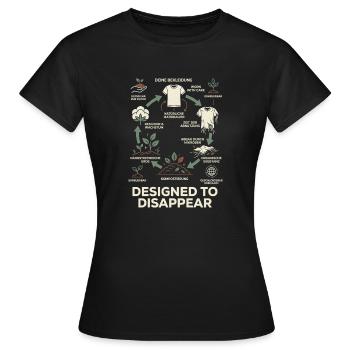 Aktiver Umweltschutz - Frauen T-Shirt - Schwarz - Vorne - AI Model Female 172 dark (172cm)