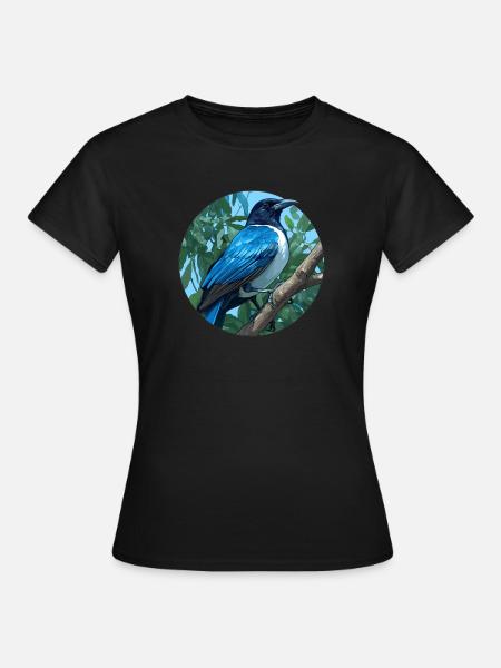 Elstern Elster - Frauen T-Shirt - Schwarz