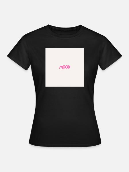"MOOD" Graphic Tee Design - T-shirt Femme - noir