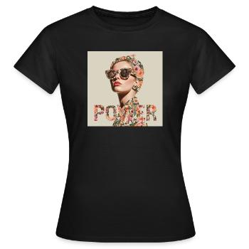 Superwoman - T-shirt Femme - noir - Devant - AI Model Female 172 dark (172cm)
