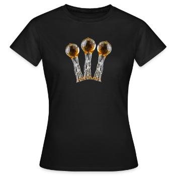 Resin Trichomes - Women's T-Shirt - black - Front - AI Model Female 172 dark (172cm)