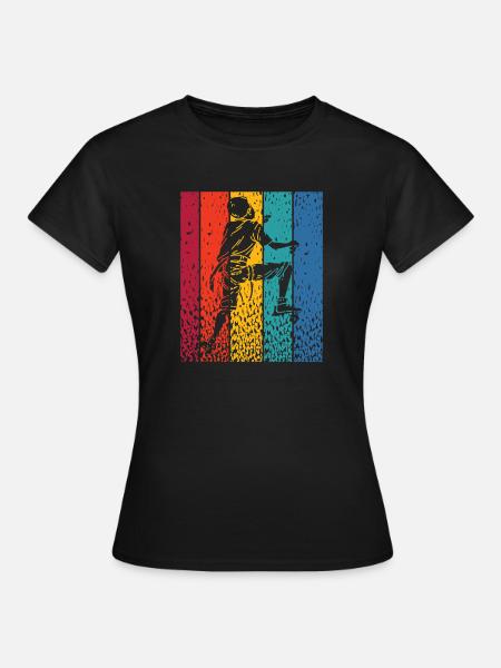 Boulderer Boulder Bouldern - Frauen T-Shirt - Schwarz