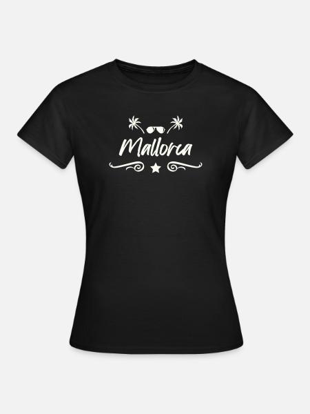 Mallora Palm Beach Logo - Frauen T-Shirt - Schwarz