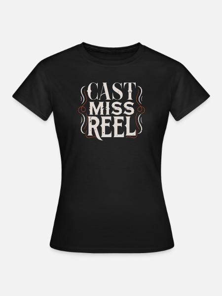 Besetzung Miss Reel - Frauen T-Shirt - Schwarz