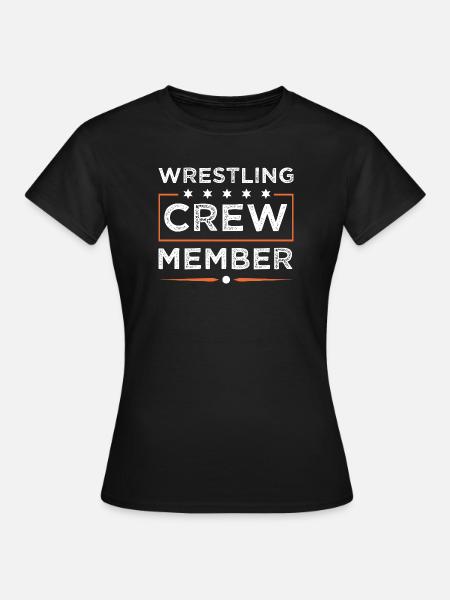 Wrestling Crew - Frauen T-Shirt - Schwarz