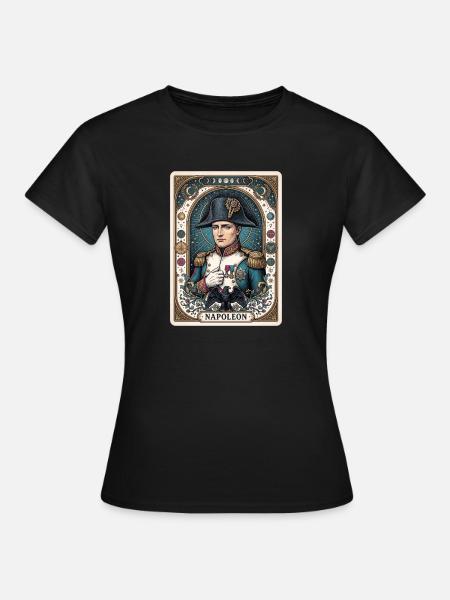 Napoleon Imperiale Portrait - Frauen T-Shirt - Schwarz