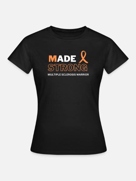 Multiple Sklerose Starke MS-Krieger-Bewusstsein - Frauen T-Shirt - Schwarz