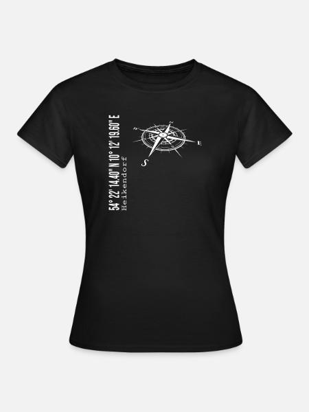 Heikendorf - Frauen T-Shirt - Schwarz
