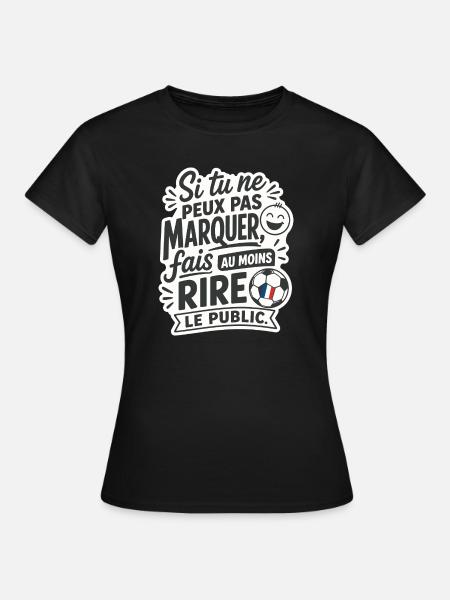 Humour du Foot - Frauen T-Shirt - Schwarz