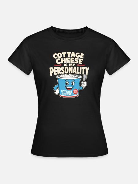 Proteinreiches Snack-geschenk Für Feinschmecker - Frauen T-Shirt - Schwarz