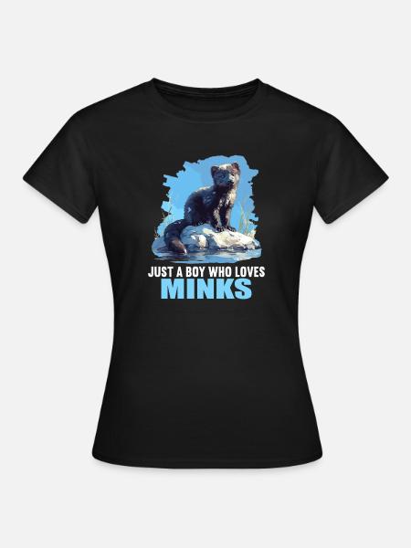 Nerze Nerz - Frauen T-Shirt - Schwarz