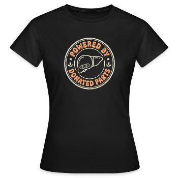 Organ Spender Leber Organspender Leberspende - Frauen T-Shirt - Schwarz - Vorne - AI Model Female 172 dark (172cm)