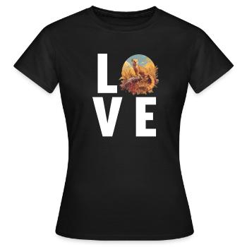 La mangouste de la mangouste - T-shirt Femme - noir - Devant - AI Model Female 172 dark (172cm)