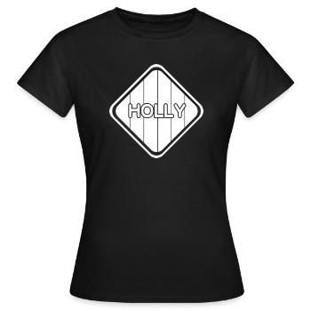 avant - T-shirt Femme - noir - Devant - AI Model Female 172 dark (172cm)