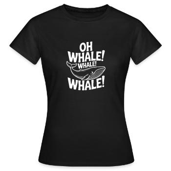 Oh Wal! Wal! Wal! - Frauen T-Shirt - Schwarz - Vorne - AI Model Female 172 dark (172cm)
